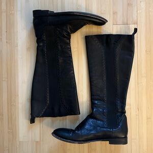 YSL riding boot